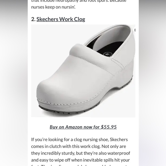 7 1/2 Sketchers slip resistant worn once ! Super cute and very comfortable . - Picture 1 of 4